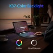 Калъф DUX DUCIS DK Series за Samsung Galaxy Tab S12+ с Bluetooth Клавиатура и Тъчпад – Черен