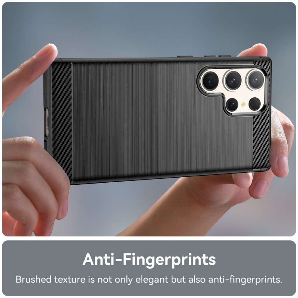Samsung Galaxy S23 Ultra 5G  Carbon Fiber Калъф и Протектор