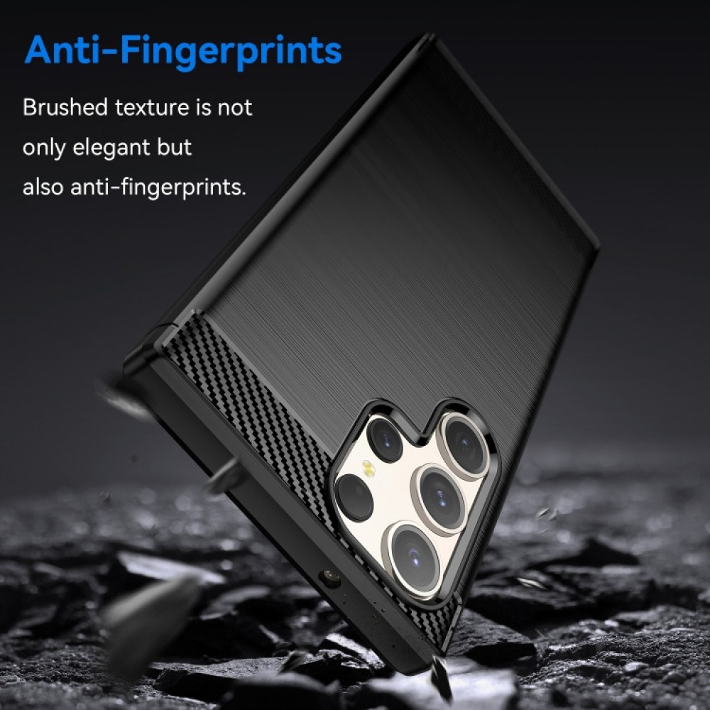 Samsung Galaxy S23 Ultra 5G  Carbon Fiber Калъф и Протектор