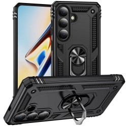 Shockproof Калъф за Samsung S26 5G - TPU+PC, 360° Въртящ се пръстен, 7 цвята
