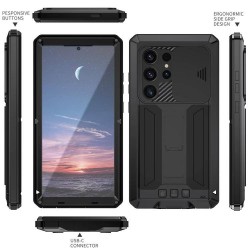 Samsung Galaxy S25 Ultra R-JUST Удароустойчив/Водоустойчив Калъф и Протектор