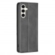 Samsung Galaxy S24 FE 5G  Rhombus Texture Magnetic Wallet Кожен Калъф и Протектор