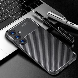 Samsung Galaxy S25+ 5G Carbon Fiber Texture/ Shockproof Калъф и Протектор