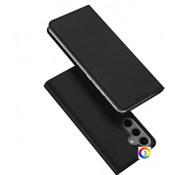 Samsung Galaxy S25 5G DUX DUCIS Кожен Калъф и Протектор