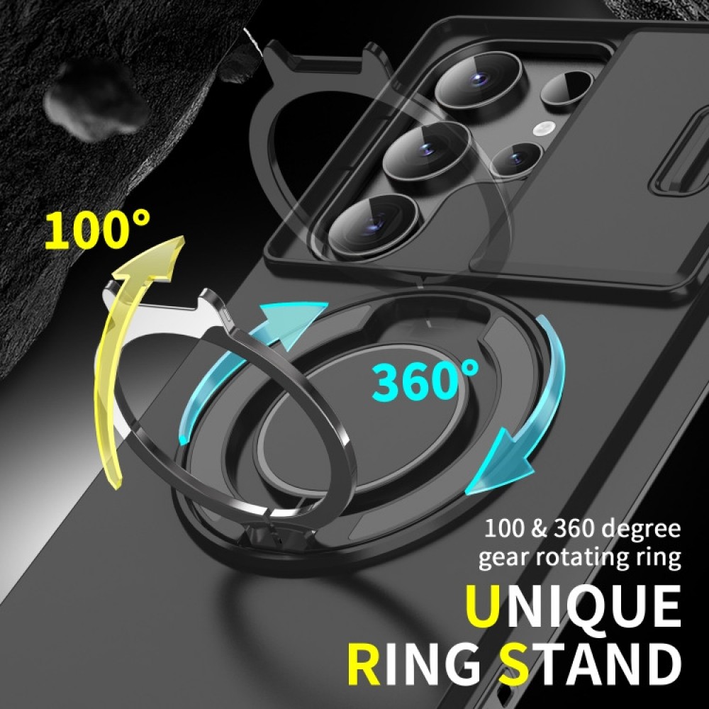 Samsung Galaxy S24 FE 5G Удароустойчив Ring Holder Калъф и Протектор