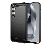 Samsung Galaxy S24 FE 5G Удароустойчив Carbon Fiber Калъф и Протект
