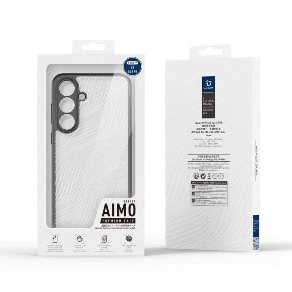 Samsung Galaxy S25 FE Удароустойчив DUX DUCIS Aimo / TPU+PC, Matte Drop-proof Калъф и Протектор