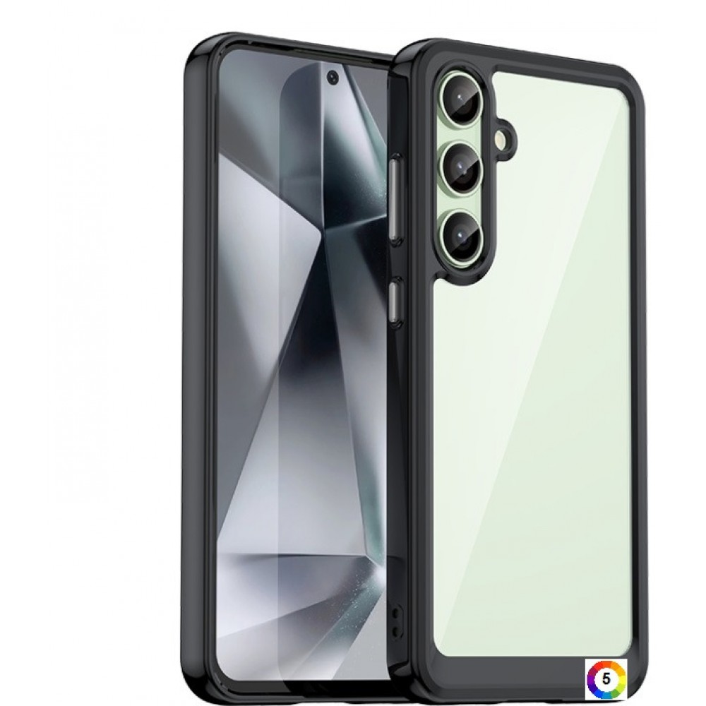 Samsung Galaxy S24 FE 5G  Colorful TPU Калъф и Протектор