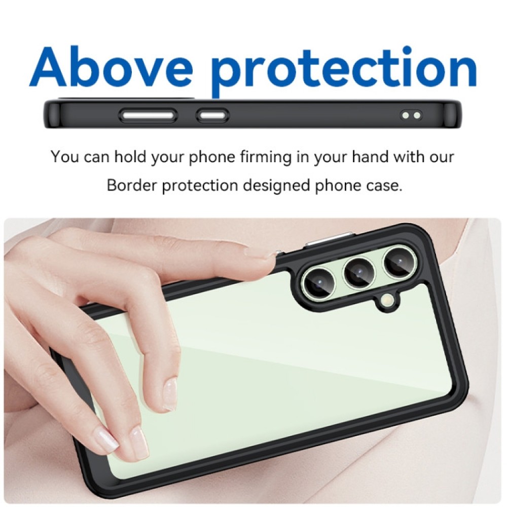 Samsung Galaxy S24 FE 5G  Colorful TPU Калъф и Протектор