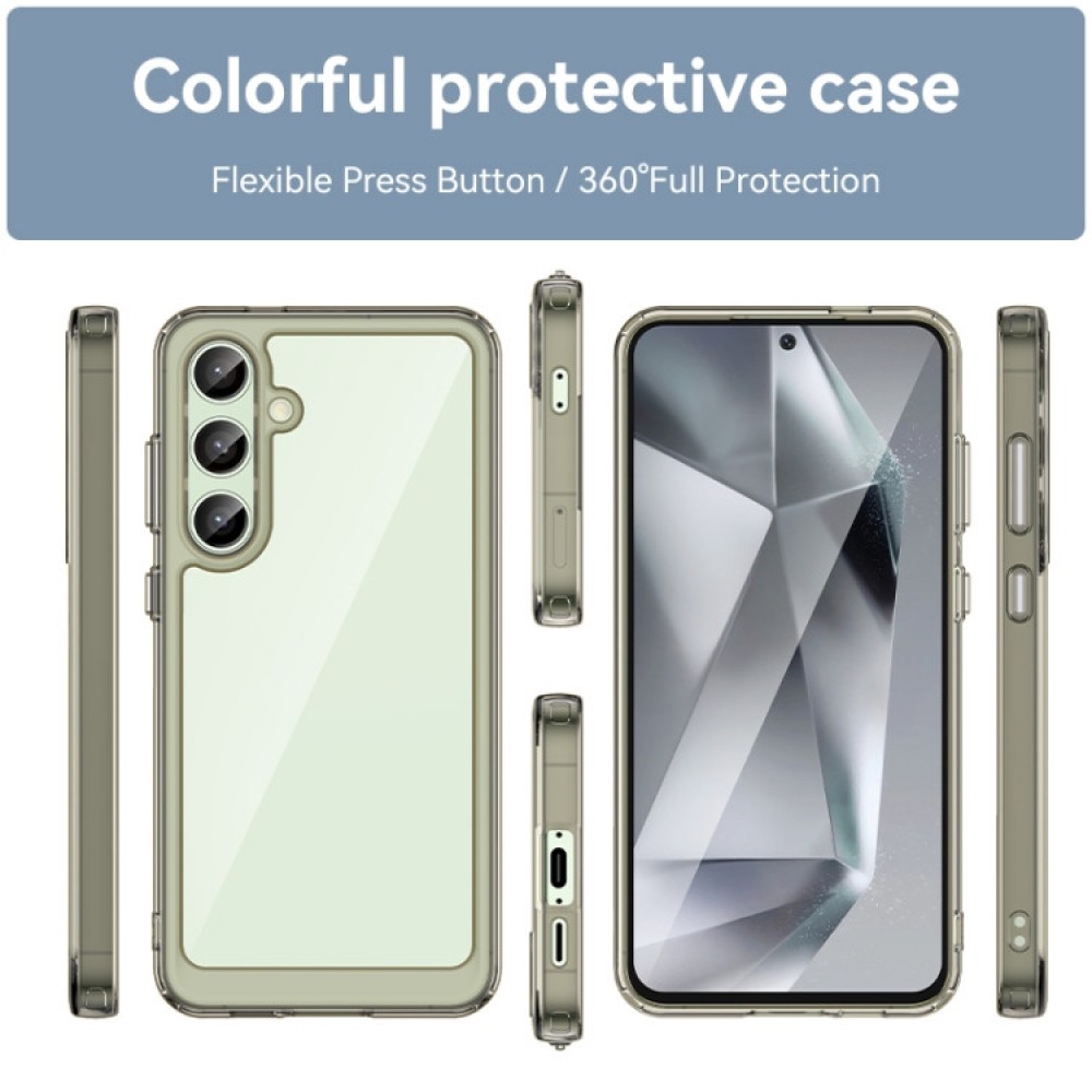 Samsung Galaxy S24 FE 5G  Colorful TPU Калъф и Протектор