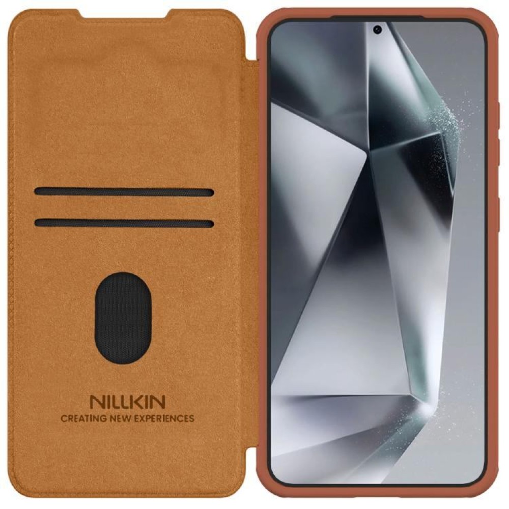 Samsung Galaxy S25+ 5G NILLKIN Wallet/ PU + TPU Кожен Калъф и Протектор