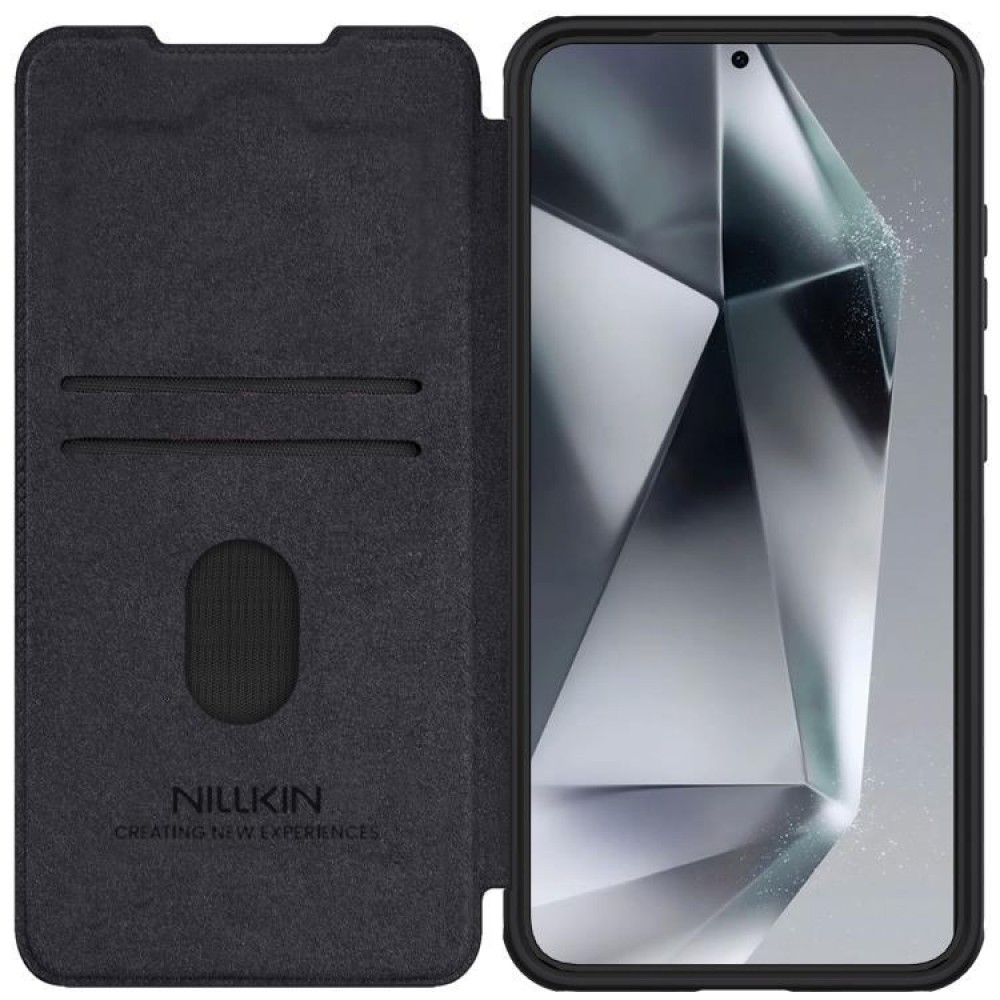 Samsung Galaxy S25+ 5G NILLKIN Wallet/ PU + TPU Кожен Калъф и Протектор