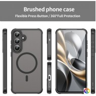 Samsung Galaxy S25 FE PC + TPU/ MagSafe Удароустойчив Калъф и Протектор