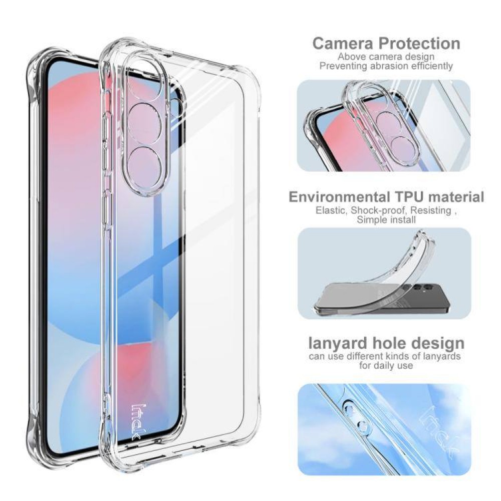 Samsung Galaxy S25 FE IMAK Силиконов Калъф и Протектор