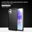 Samsung Galaxy A06 MOFI  Удароустойчив Carbon Fiber Калъф и Протектор