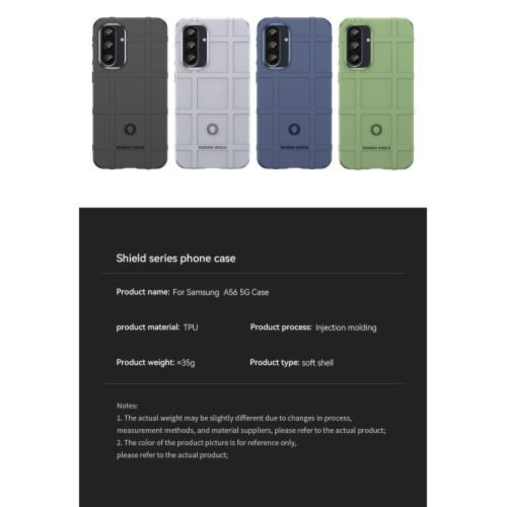 Samsung Galaxy A36 5G / A56 5G Удароустойчив Square Grid Design Калъф и Протектор