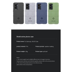 Samsung Galaxy A36 5G / A56 5G Удароустойчив Square Grid Design Калъф и Протектор