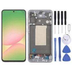 Оригинален LCD Дисплей и Тъч Скрийн с Рамка за Samsung Galaxy A56 SM-A566B