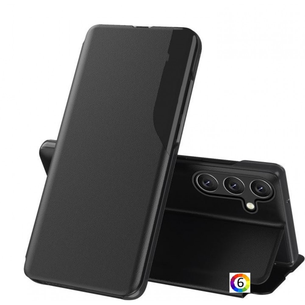 Samsung Galaxy S25 FE View Window Кожен Калъф и Протектор