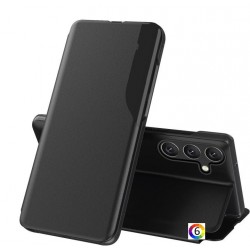 Samsung Galaxy S25 FE View Window Кожен Калъф и Протектор