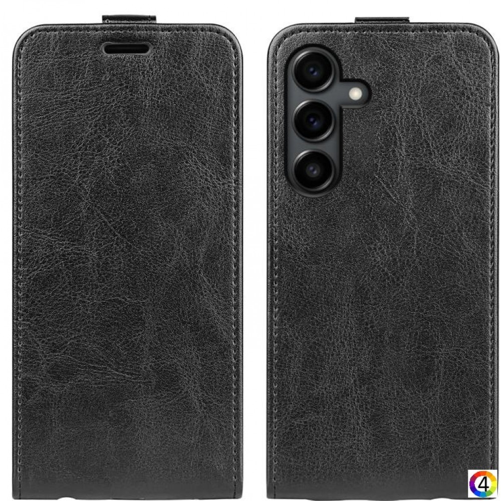 Samsung Galaxy S25 FE Flip2 Кожен Калъф и Скрийн Протектор