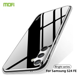 Samsung Galaxy S24 FE 5G MOFI Силиконов Калъф TPU и Протектор