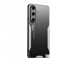 Samsung Galaxy S25 5G TPU Hybrid Metal Удароустойчив Калъф и Протектор