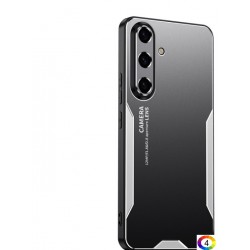 Samsung Galaxy S25 5G TPU Hybrid Metal Удароустойчив Калъф и Протектор