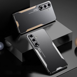 Samsung Galaxy S25 5G TPU Hybrid Metal Удароустойчив Калъф и Протектор