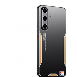 Samsung Galaxy S25 FE  TPU Hybrid Metal Удароустойчив Калъф и Протектор