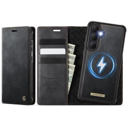 Калъф CaseMe C49 за Samsung Galaxy S26 5G с Магнитен Сваляем Портфейл, RFID Защита и Протектор – 5 цвята