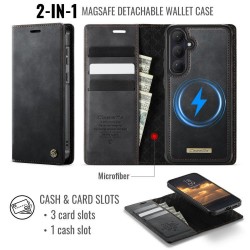 Калъф CaseMe C49 за Samsung Galaxy S26 5G с Магнитен Сваляем Портфейл, RFID Защита и Протектор – 5 цвята