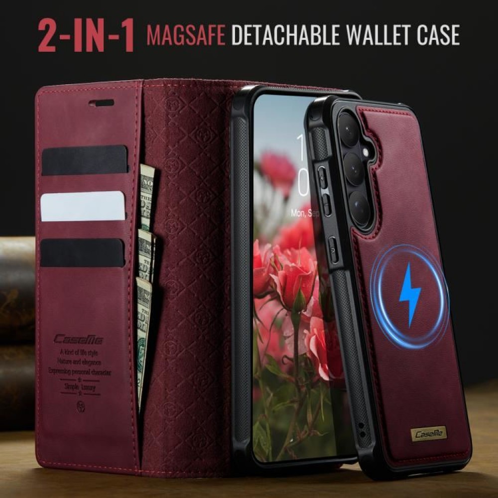 Калъф CaseMe C49 за Samsung Galaxy S26+ 5G с Магнитен Сваляем Портфейл, RFID Защита и Скрийн Протектор – 5 цвята