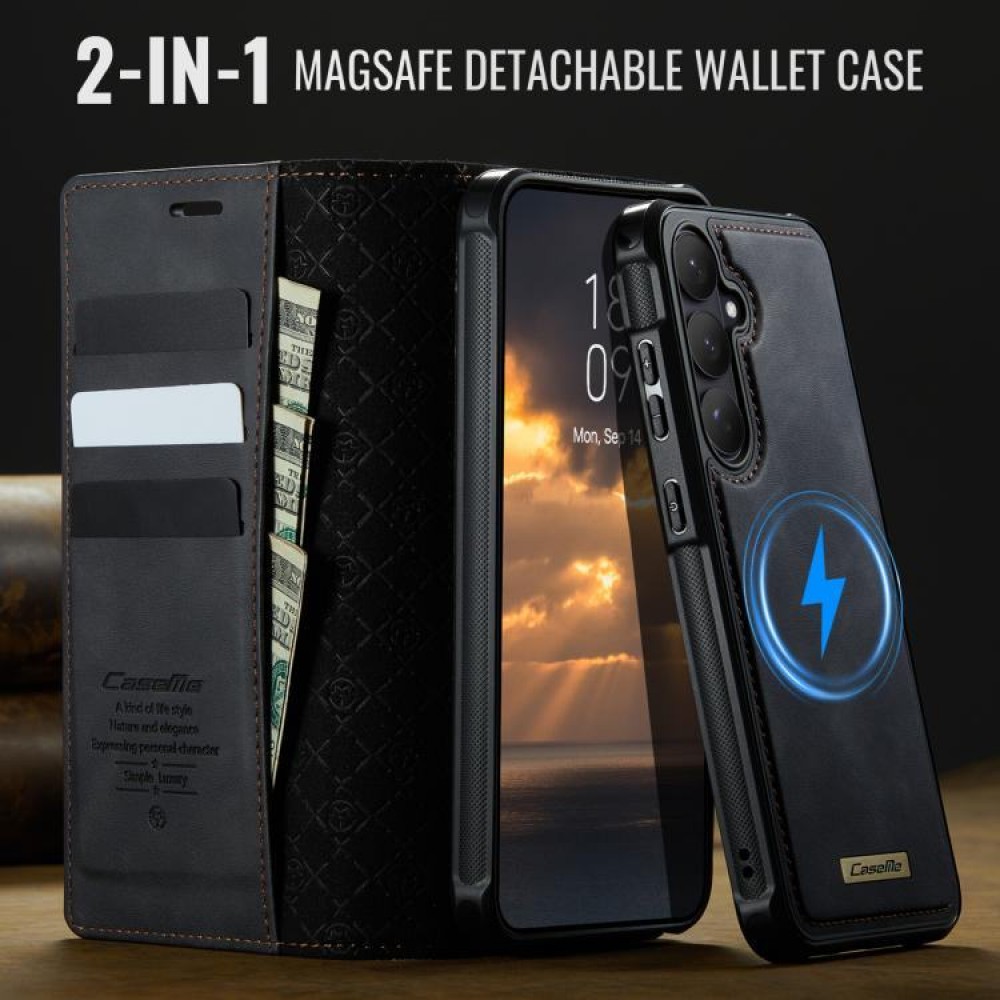 Калъф CaseMe C49 за Samsung Galaxy S26+ 5G с Магнитен Сваляем Портфейл, RFID Защита и Скрийн Протектор – 5 цвята