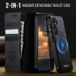 Калъф CaseMe C49 за Samsung Galaxy S26+ 5G с Магнитен Сваляем Портфейл, RFID Защита и Скрийн Протектор – 5 цвята