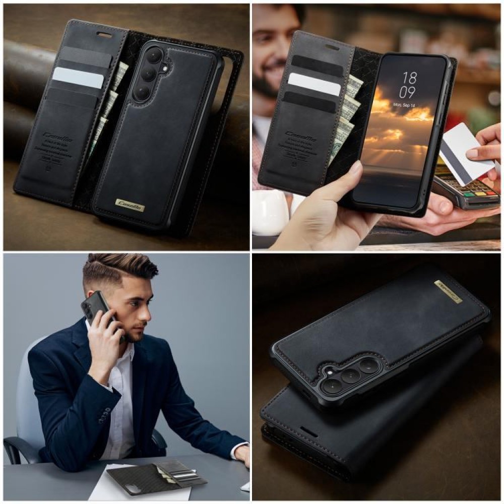 Калъф CaseMe C49 за Samsung Galaxy S26+ 5G с Магнитен Сваляем Портфейл, RFID Защита и Скрийн Протектор – 5 цвята