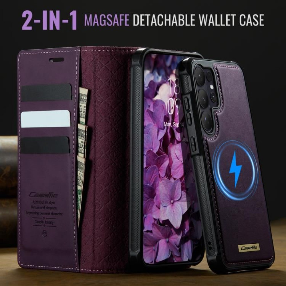 Калъф CaseMe C49 за Samsung Galaxy S26 Ultra 5G с Магнитен Сваляем Портфейл, RFID Защита и Скрийн Протектор – 5 цвята