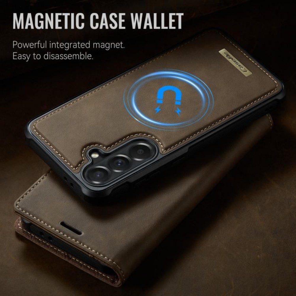 Калъф CaseMe C49 за Samsung Galaxy A57 5G с Отделящ се RFID Портфейл, Стойка и Скрийн Протектор – 4 цвята