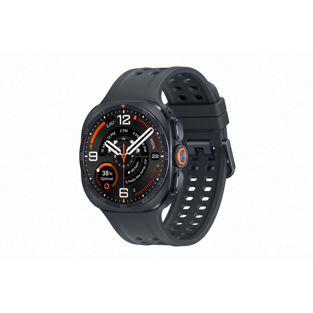 Samsung Galaxy Watch Ultra2 47mm - 1.52" AMOLED, ЕКГ/SpO2/Сън, 64GB, 10ATM - Черен