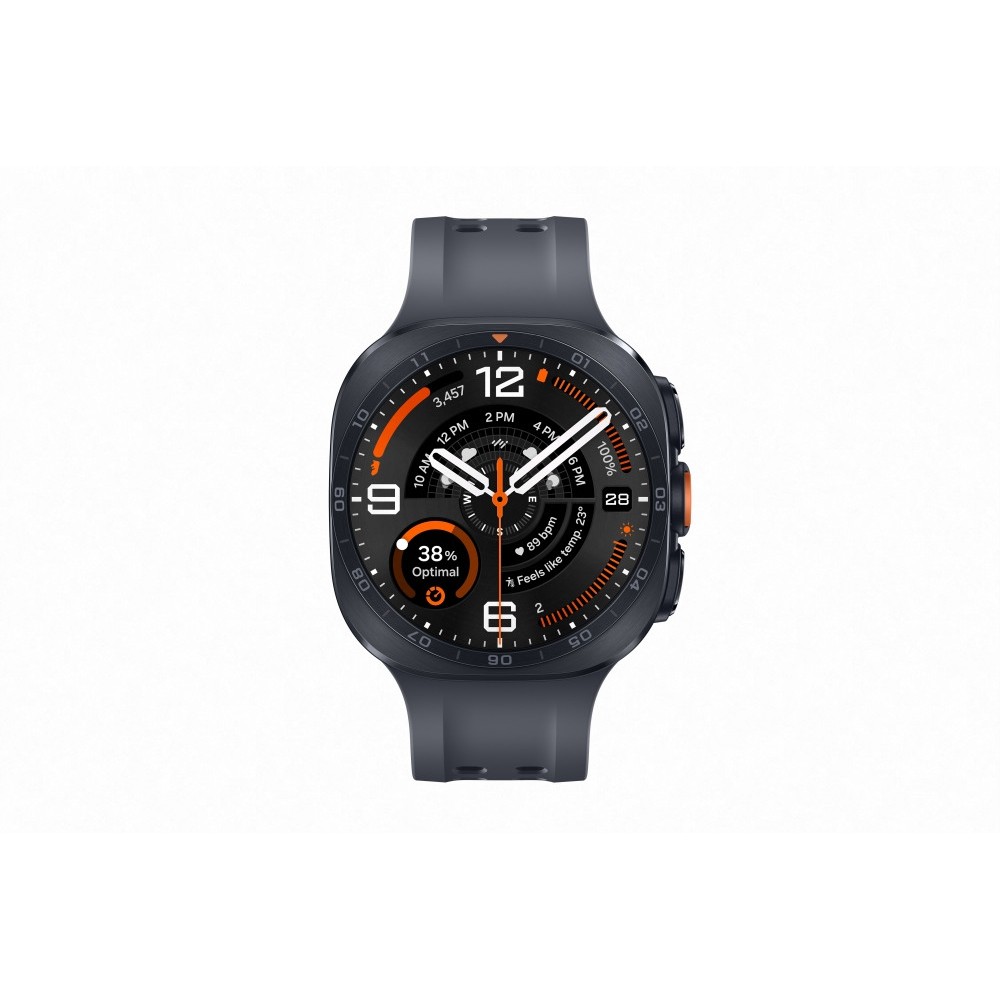 Samsung Galaxy Watch Ultra2 47mm - 1.52" AMOLED, ЕКГ/SpO2/Сън, 64GB, 10ATM - Черен