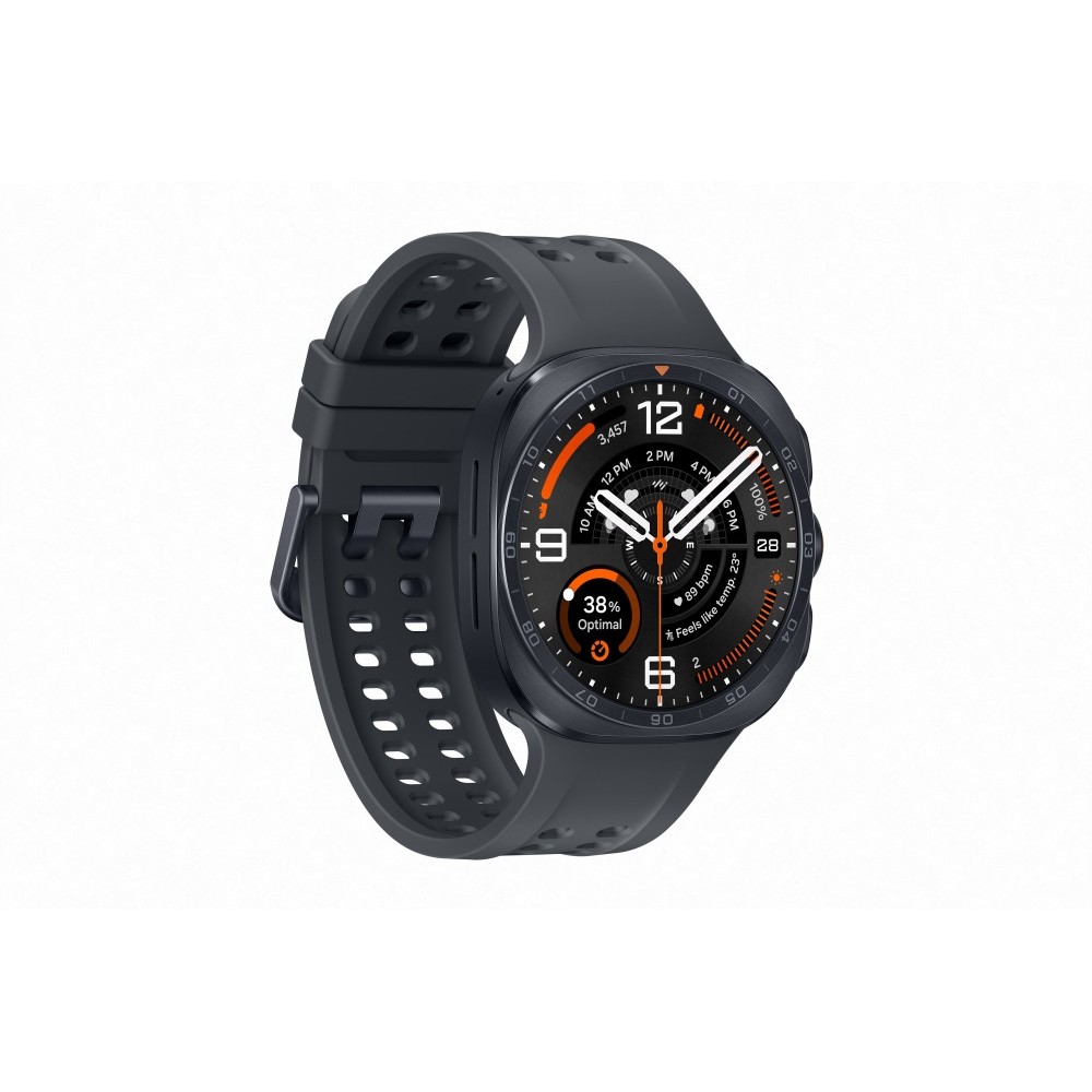 Samsung Galaxy Watch Ultra2 47mm - 1.52" AMOLED, ЕКГ/SpO2/Сън, 64GB, 10ATM - Черен