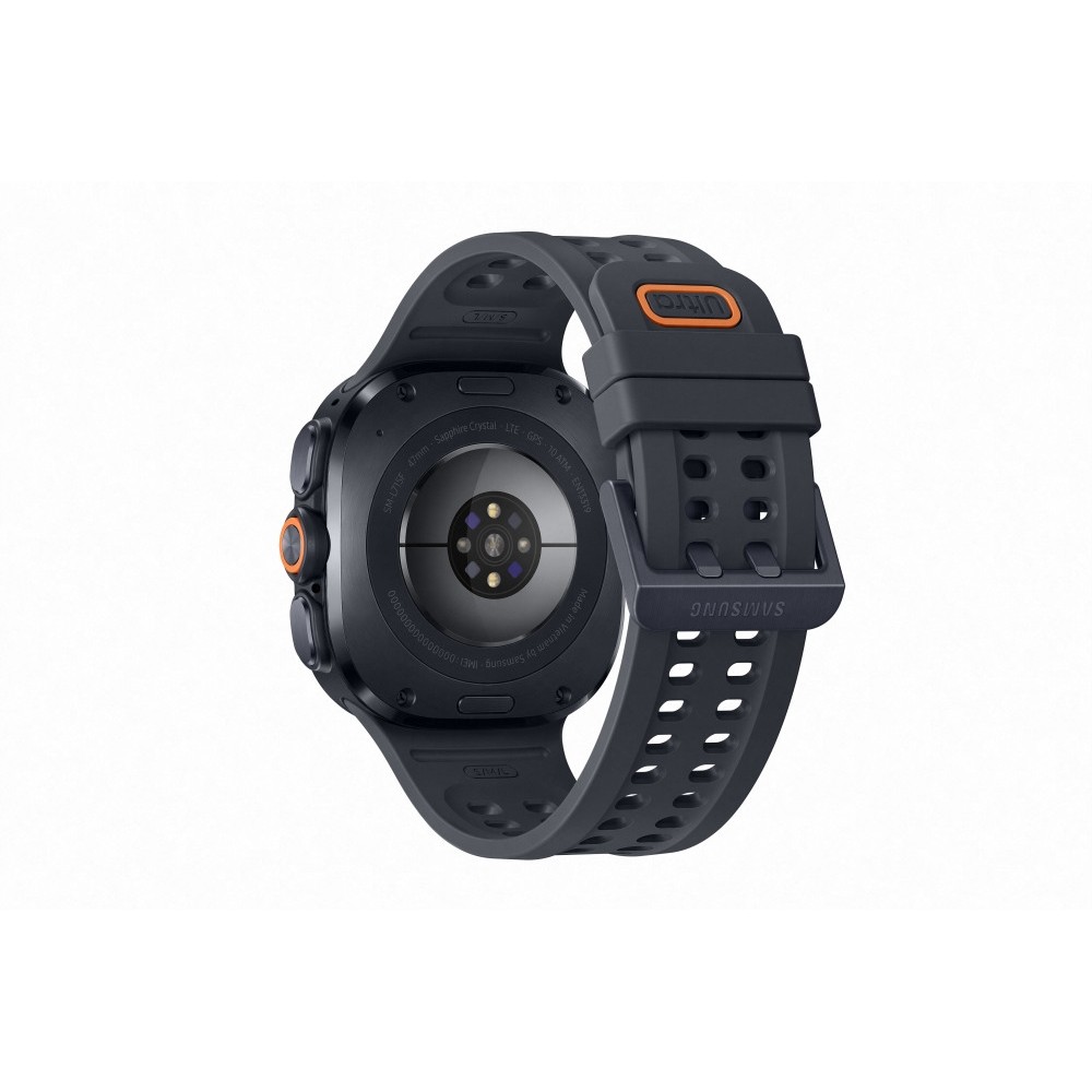 Samsung Galaxy Watch Ultra2 47mm - 1.52" AMOLED, ЕКГ/SpO2/Сън, 64GB, 10ATM - Черен