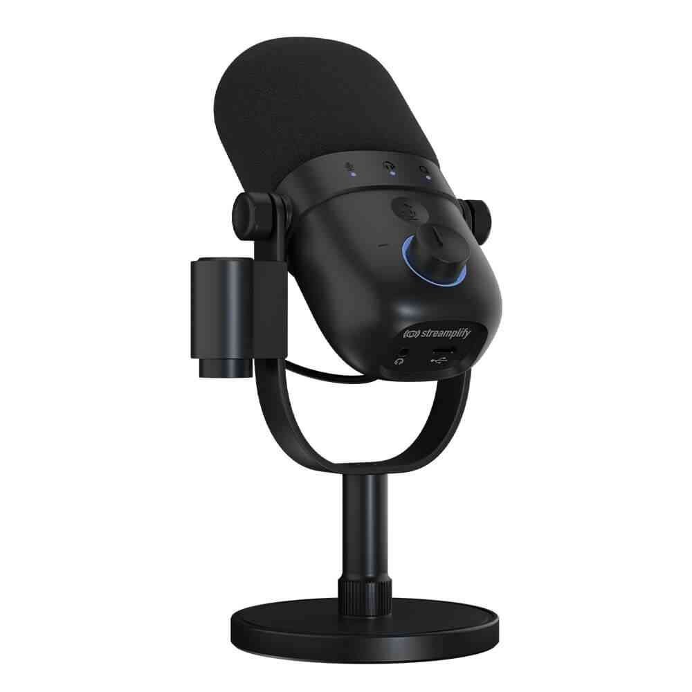 Streamplify MIC VOX Динамичен USB/XLR Микрофон за Стрийминг, Подкаст и Конференции