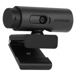 Streamplify CAM 1080p Уеб Камера с Микрофон, Full HD, Autofocus, 90° Зрително Поле и 360° Завъртане – Черен – ZUWC-034
