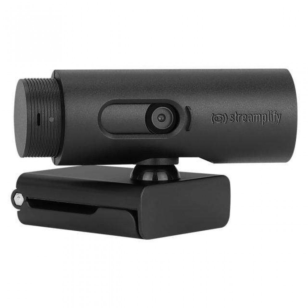 Streamplify CAM 1080p Уеб Камера с Микрофон, Full HD, Autofocus, 90° Зрително Поле и 360° Завъртане – Черен – ZUWC-034