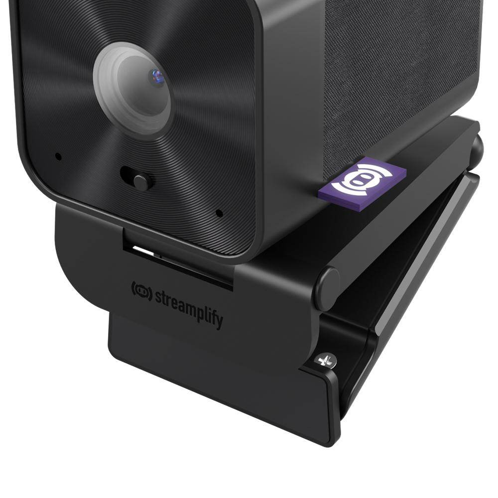 Streamplify CAM G Уеб Камера с Микрофон, QHD 1440p, 4 MP CMOS, Автоматична Корекция на Светлината и Затвор на Обектива – Черен – SPCW-CGQH421.11