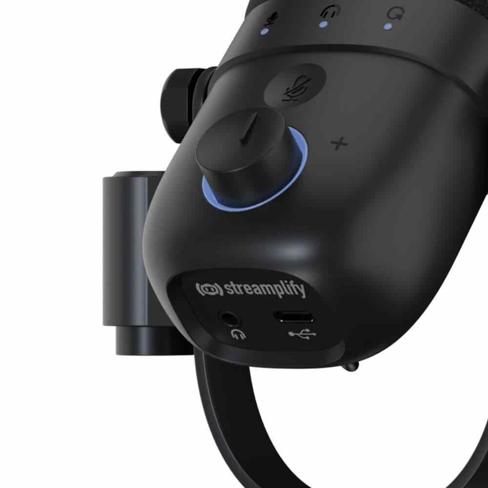 Streamplify MIC VOX Динамичен USB/XLR Микрофон за Стрийминг, Подкаст и Конференции