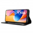 Калъф-портфейл за TCL 60R 5G - Ретро кожен, Мозаечен бордюр, Стойка, 3 слотa за карти, Вкл. Протектор, 4 Цвята