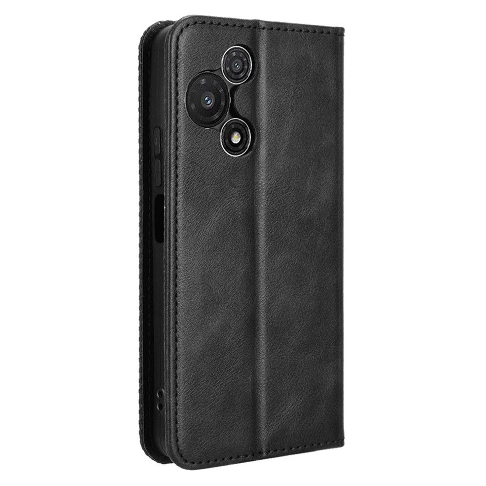 Калъф-портфейл за TCL 60R 5G - Ретро кожен, Мозаечен бордюр, Стойка, 3 слотa за карти, Вкл. Протектор, 4 Цвята