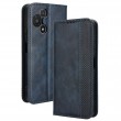 Калъф-портфейл за TCL 60R 5G - Ретро кожен, Мозаечен бордюр, Стойка, 3 слотa за карти, Вкл. Протектор, 4 Цвята